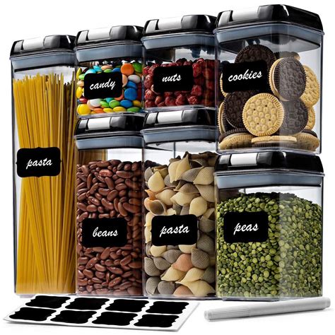 Buy Pc Airtight Food Storage Container Set Kitchen Pantry