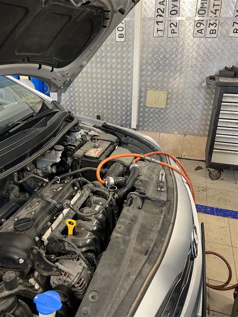 Антифриз CoolStream a-110 — Hyundai Solaris (1G), 1,6 л, 2014 года ...