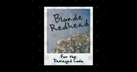 Blonde Redhead Polaroid Photo Blonde Redhead Sticker TeePublic