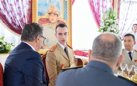 SAR le Prince Héritier Moulay El Hassan préside le déjeuner offert par