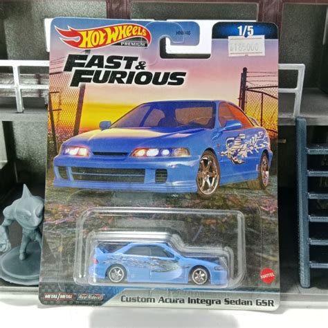 Jual Hot Wheels Fast Furious Custom Acura Integra Sedan GSR Shopee Indonesia