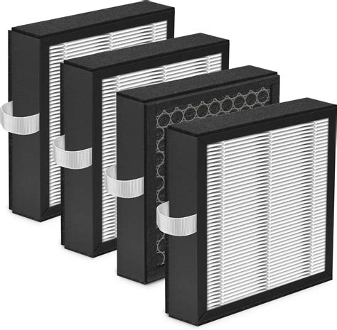 Amazon XBWW 4 Packs H13 True HEPA Replacement Filter Compatible