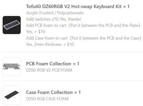 DZ RGB V KBDfans PCB Hot Swappable Computers Tech Parts Accessories Computer Keyboard