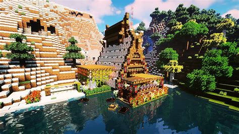 Minecraft How To Build A Viking Fishing Dock Youtube