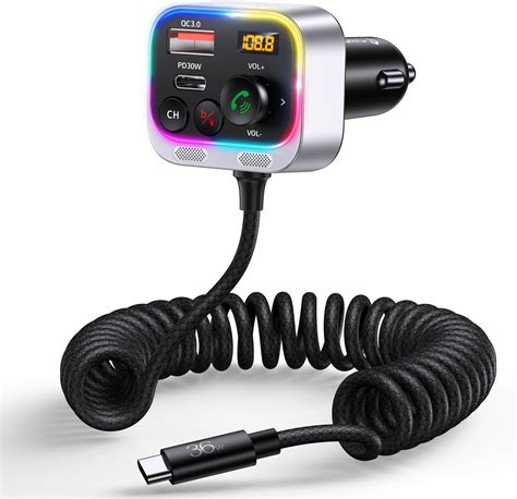 Amazon JOYROOM Bluetooth 5 3 FM Transmitter Car Adapter Stronger