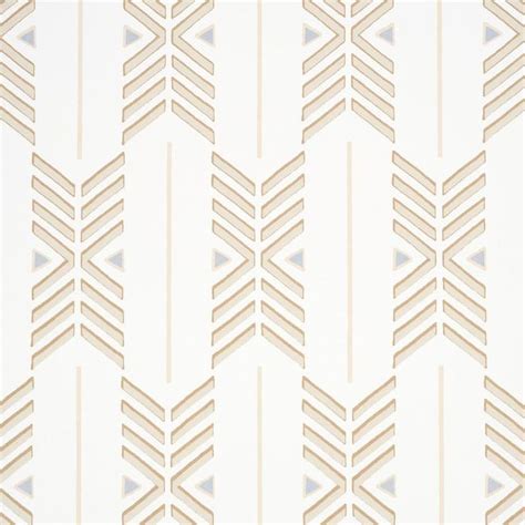 SAMPLE Schumacher X A Rum Fellow Quiver Wallpaper In Sesame Di 2024