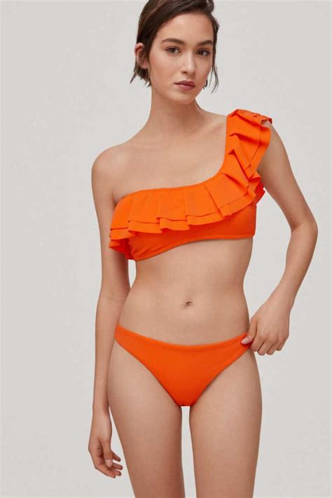 Mujer Ba O Pedro Del Hierro Braguita Bikini Cl Sica Naranja Catherine Bickel