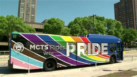 Milwaukee Leaders Kick Off Pride Month Unveil Mcts Pride Bus