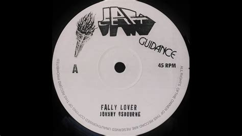 JOHNNY OSBOURNE Fally Lover 1980 YouTube