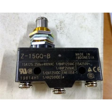 Jual Limit Switch Micro Switch Z Gq B Omron Original Shopee Indonesia