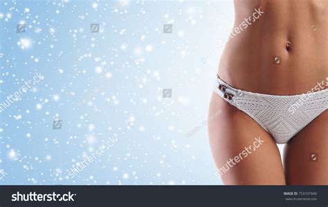 2 922 Girl In Bikini On Snow Images Stock Photos Vectors Shutterstock