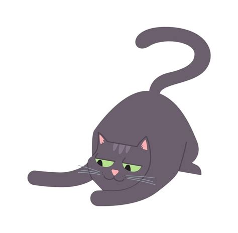 Premium Vector Playful Cat Cute Animal Pet Vector Illustration