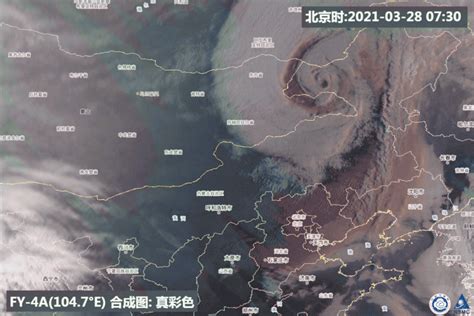 卫星应用中科星图助力全国沙尘天气监测与分析