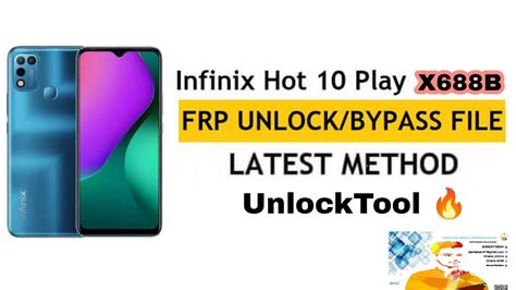 Infinix Hot Play X B Frp Unlock Easy Method Unlocktool Youtube