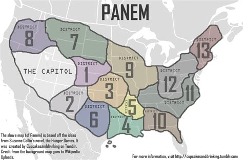 Here Is My Orginal Map Of Panem I Made This All On My Own Didnt Use