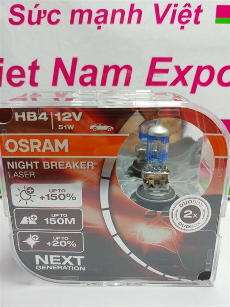 Bóng đèn siêu sáng HB4 osram +150% - Lotuviet