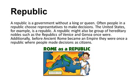 Republic Examples