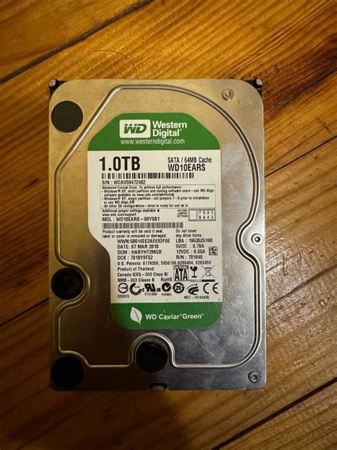 Жесткий диск HDD 1 TB: 200 грн. - Настільні комп'ютери Київ на Olx