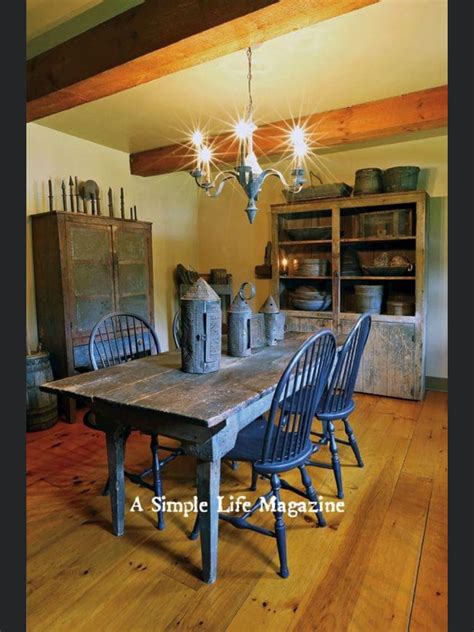 Pin By Mary J On Primitive Decor And More L In Colonial Dining