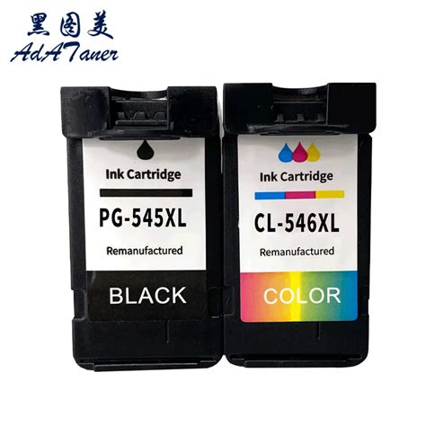 PG-545 PG 545 XL PG545XL PG545 PG-545XL CL546 черный Восстановленный ...