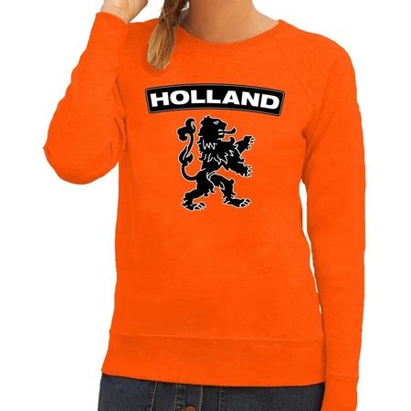 Oranje I Love Holland Trui Dames Fun En Feest