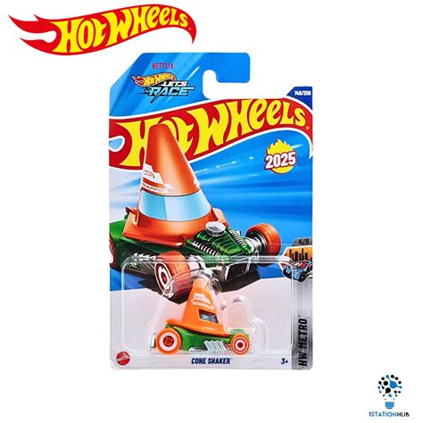 Hot Wheels HW METRO Cone Shaker Car Hotwheels Mattel Collector Toys Vehicle Transportation