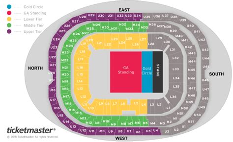 Metallica Worldwired Tour 2019 Seating Plan Twickenham Stadium