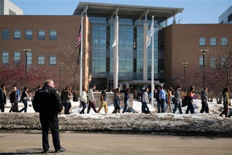 Photos: Evacuation at Northside College Prep -- Chicago Tribune