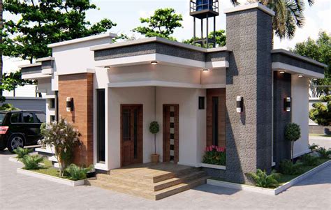 Nigerian House House Plan Modern 3 Bedroom Bungalow