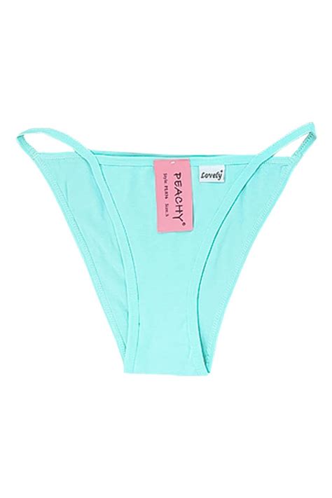 PEACH Cotton Side String Bikini Pc Bravo Underwear