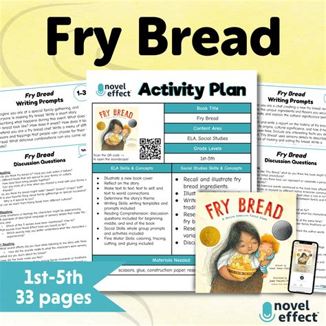 Fry Bread Activities - Novel Effect