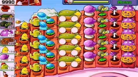 Plants Vs Zombies Plants Vs All Zombies Flags Completed Gameplay