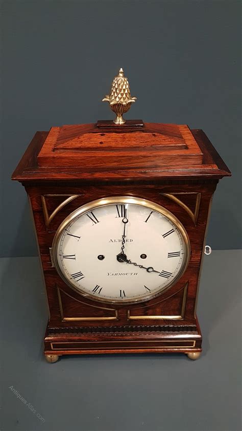 Antiques Atlas Fine Regency Double Fusee Bracket Clock As A