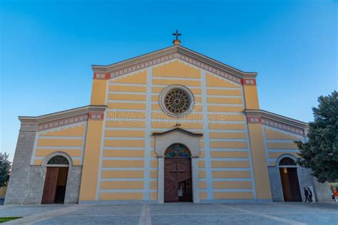 St Stephen S Cathedral in Shkoder, Albania Stock Photo - Image of ...