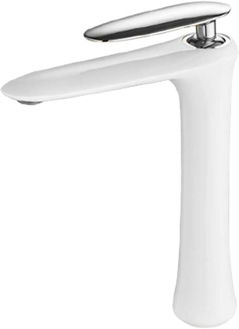 Bathroom Basin Faucet Black Chrome Brass Single Handle Basin Mixer Tap Deck Mounted Hot Cold