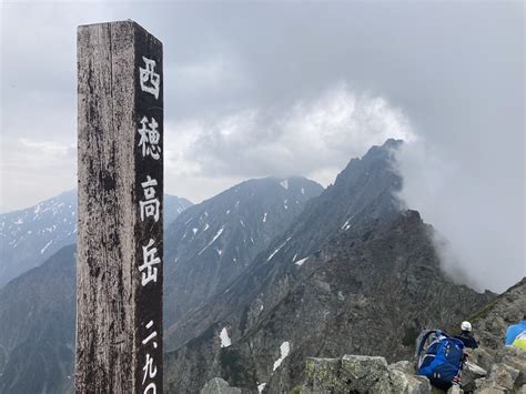 西穂丸山・西穂独標・ピラミッドピーク・チャンピオンピーク・西穂高岳 Sw75297さんの槍ヶ岳・穂高岳・上高地の活動データ Yamap