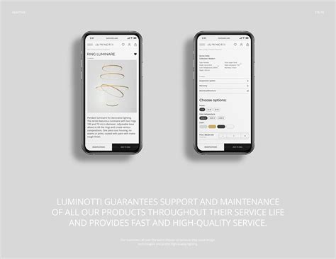 Luminotti — Online Store on Behance