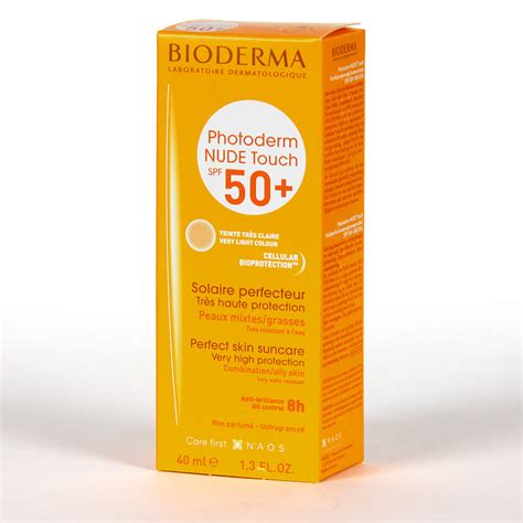 Bioderma Photoderm Nude Color Muy Claro Fotoprotector Farmacia Jim Nez