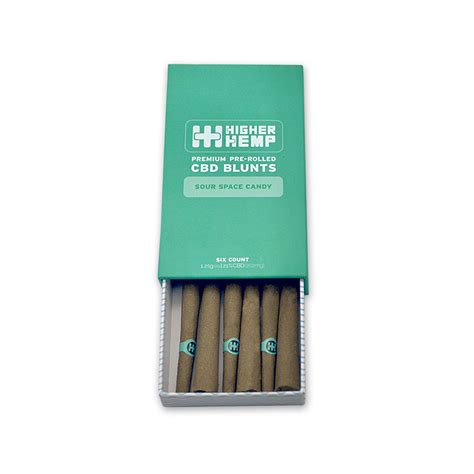 Pre Rolled CBD Blunts CBD 1 25g 21 CBD Hemp Pre Rolls 6 Pack