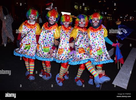 West Village 42nd Annual Halloween Parade Featuring: Atmosphere Stock Photo, Royalty Free Image ...