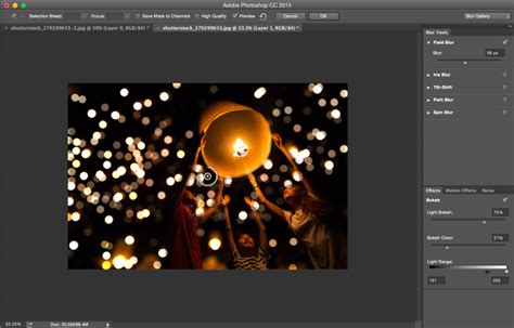 How To Add Blur And Bokeh Effects To Photos In Photoshop