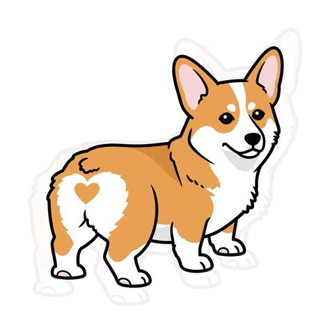 Cutest Corgi Puppy Graphic Illustration 66933592 Vector Art at Vecteezy