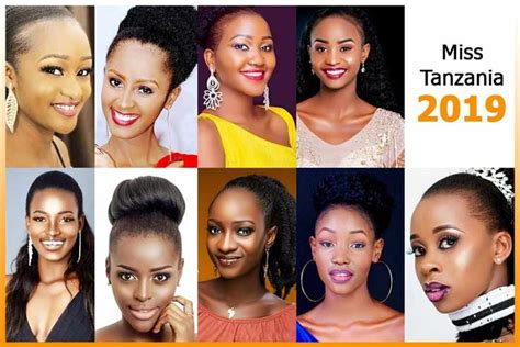 Miss Tanzania 2019 Meet The Contestants