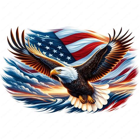 Eagle Clipart Patriotic Eagle Clipart Bundle 10 High-quality Designs ...