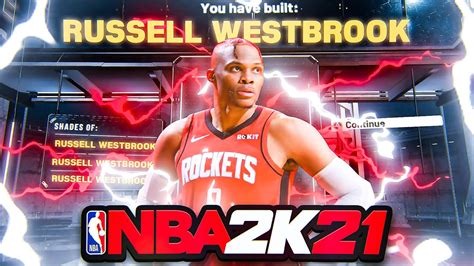 The BEST Russell Westbrook Build In 2K21 YouTube