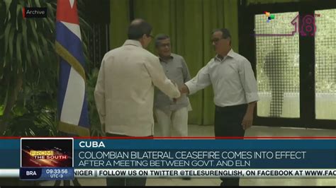 Fts Bilateral Ceasefire Between Colombian Government And