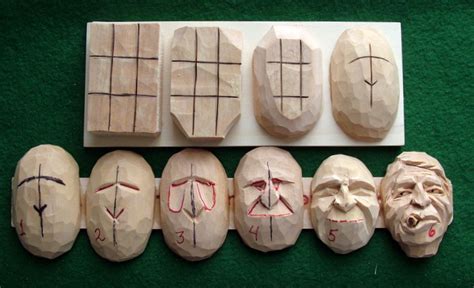 Woodbeecarver Blog Archive Face Study Redux Dremel Carving Wood