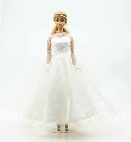 MATTEL INC Barbie Ash Blonde Ponytail Dressed As Bride S Toys