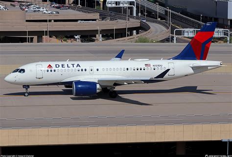 N131DU Delta Air Lines Airbus A220 100 BD 500 1A10 Photo By Howard