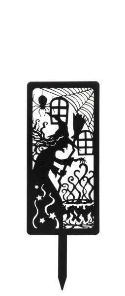 Wholesale Spooky Silhouettes Mini Spooky Trellises In Display 12 Pc